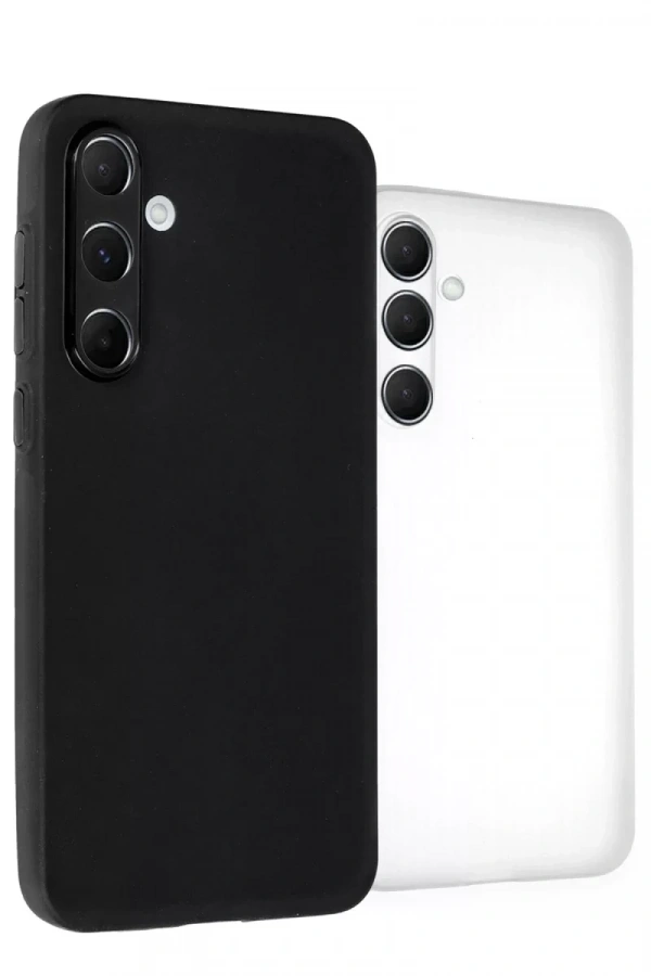 Samsung Galaxy A55 5G Kılıf Puma Silikon - Siyah
