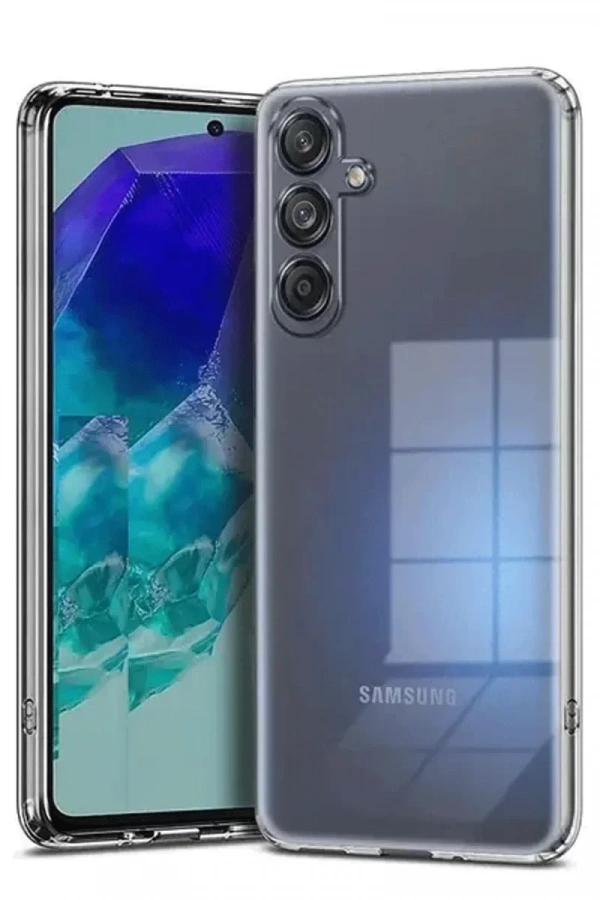 Samsung Galaxy A56 Kılıf Lüx Şeffaf Silikon