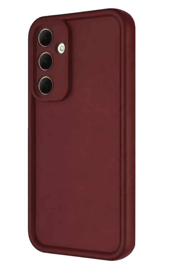 Samsung Galaxy A56 Kılıf Viera Silikon - Bordo