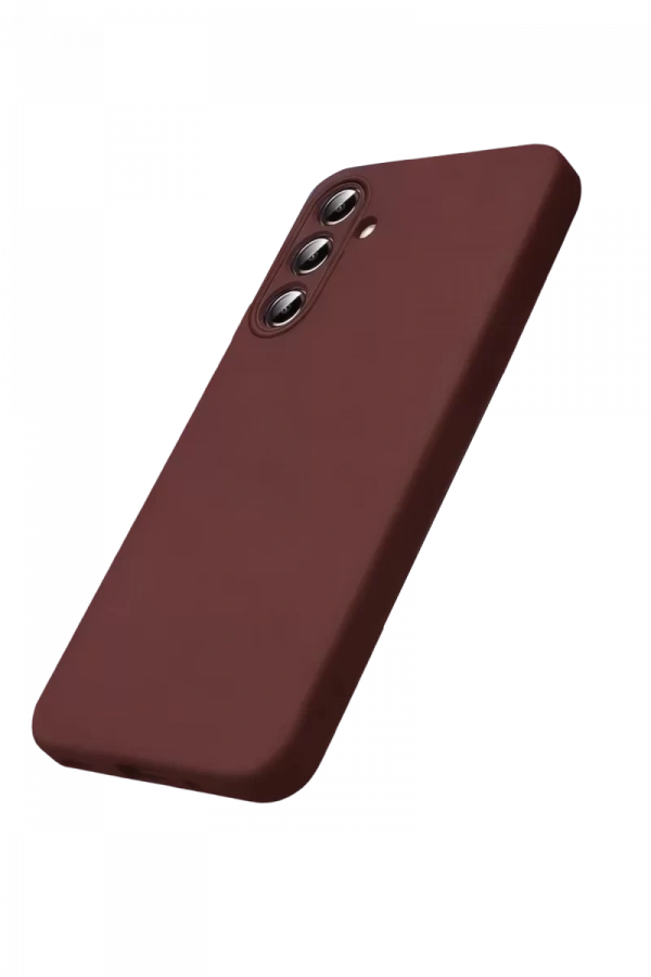 Samsung Galaxy A57 5G First Silikon - Bordo