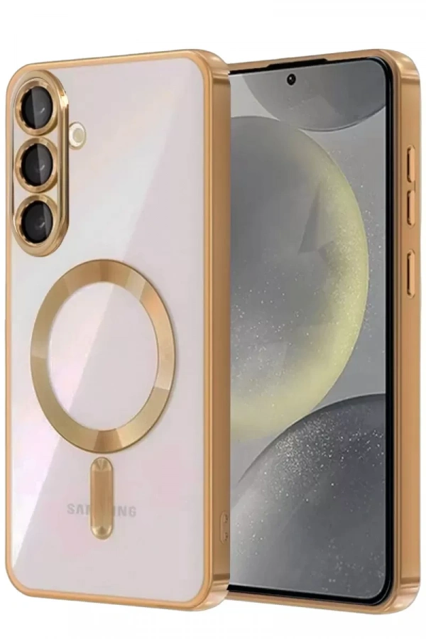 Samsung Galaxy A57 5G Kross Magneticsafe Kapak - Çöl Titanyum
