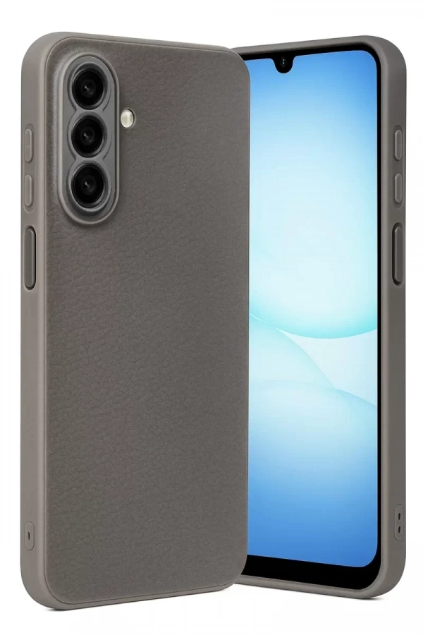 Samsung Galaxy A57 5G Thermax Silikon Kılıf - Gri