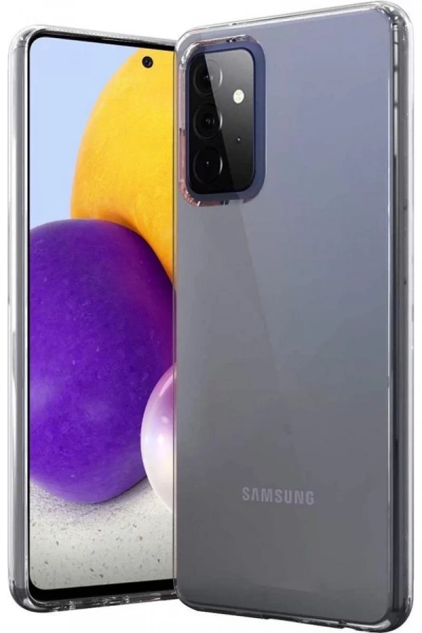 Samsung Galaxy A72 Kılıf Lüx Şeffaf Silikon