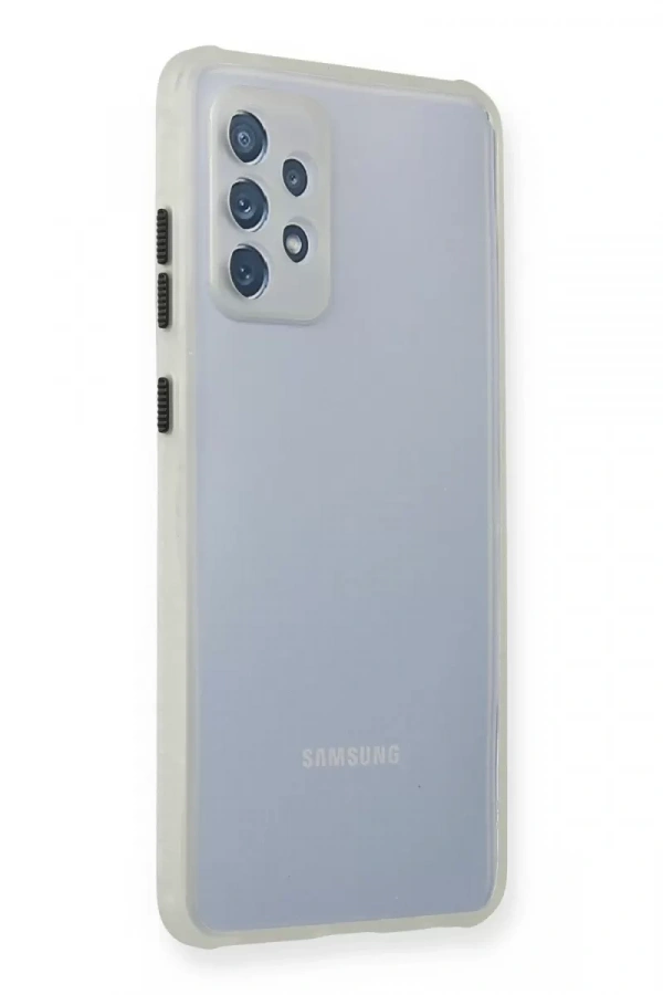 Samsung Galaxy A72 Kılıf Miami Şeffaf Silikon - Şeffaf