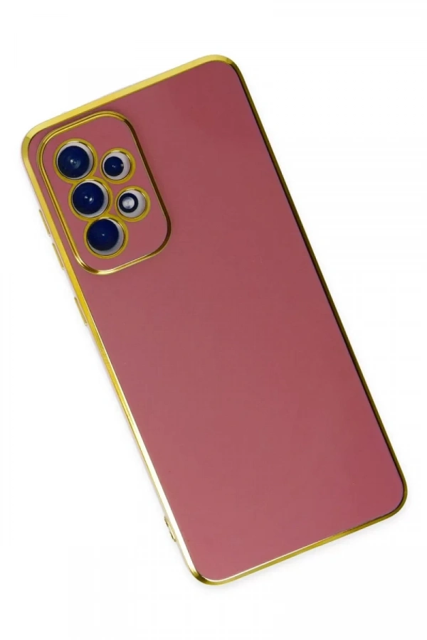 Samsung Galaxy A73 5G Kılıf Volet Silikon - Kırmızı