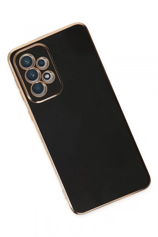 Samsung Galaxy A73 5G Kılıf Volet Silikon - Siyah