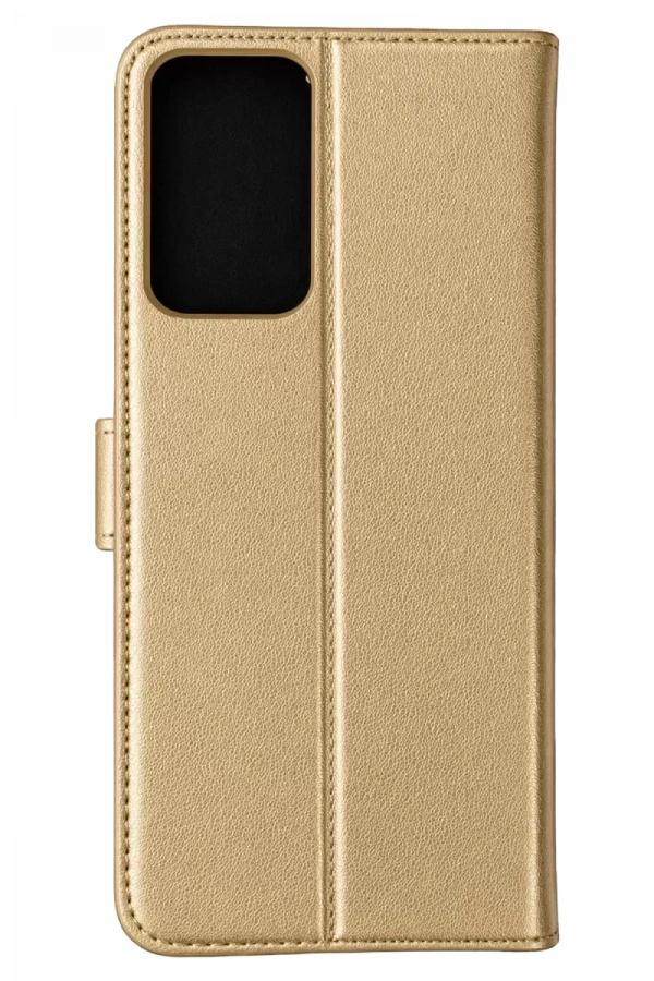 Samsung Galaxy A91 / S10 Lite Trend S Plus Kapaklı Kılıf - Gold