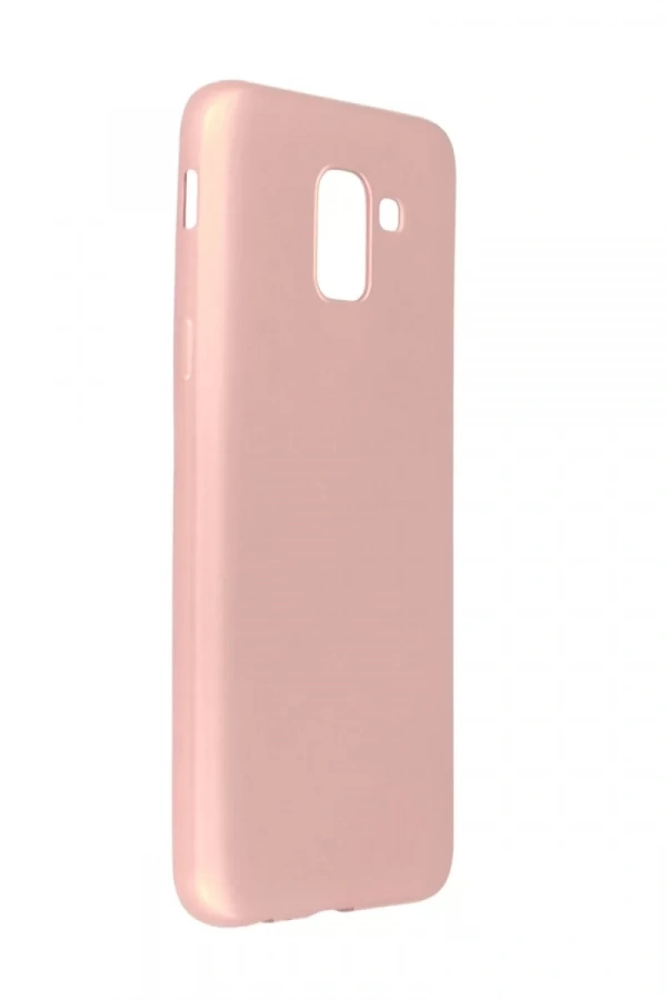 Samsung Galaxy J6 Kılıf First Silikon - Rose Gold