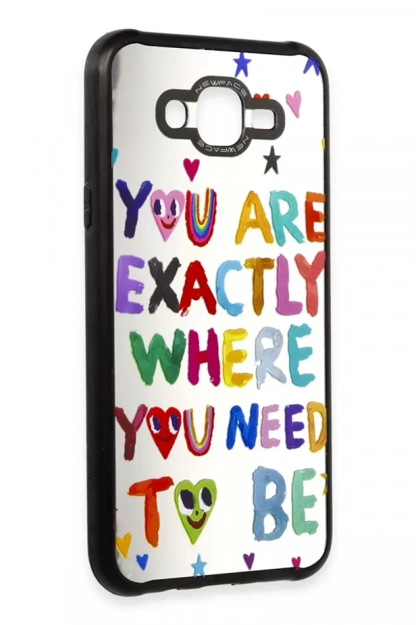 Samsung Galaxy J7 Kılıf Mirror Desenli Kapak - Mirror - 10
