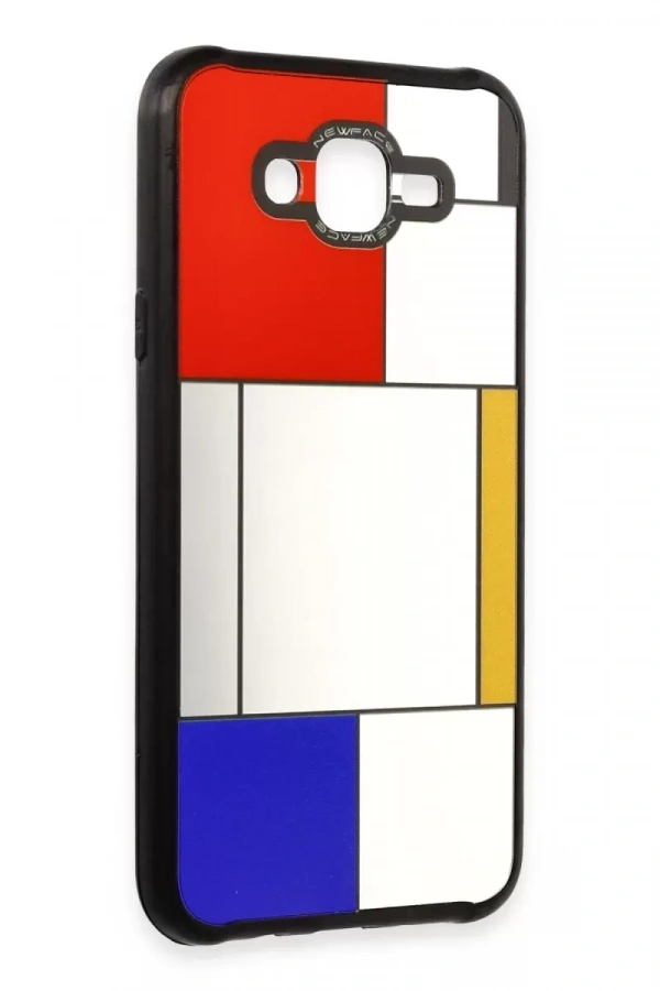 Samsung Galaxy J7 Kılıf Mirror Desenli Kapak - Mirror - 9