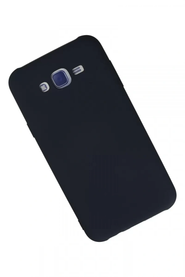 Samsung Galaxy J7 Kılıf Nano içi Kadife Silikon - Lacivert