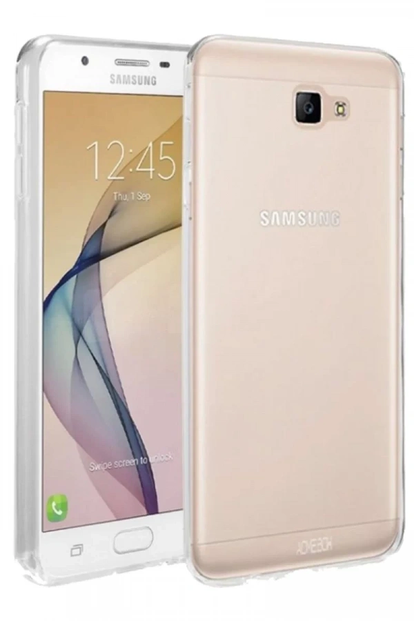 Samsung Galaxy J7 Prime Kılıf Lüx Şeffaf Silikon