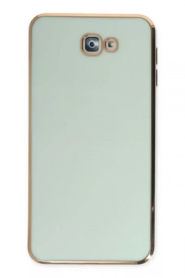 Samsung Galaxy J7 Prime Kılıf Volet Silikon - Açık Yeşil