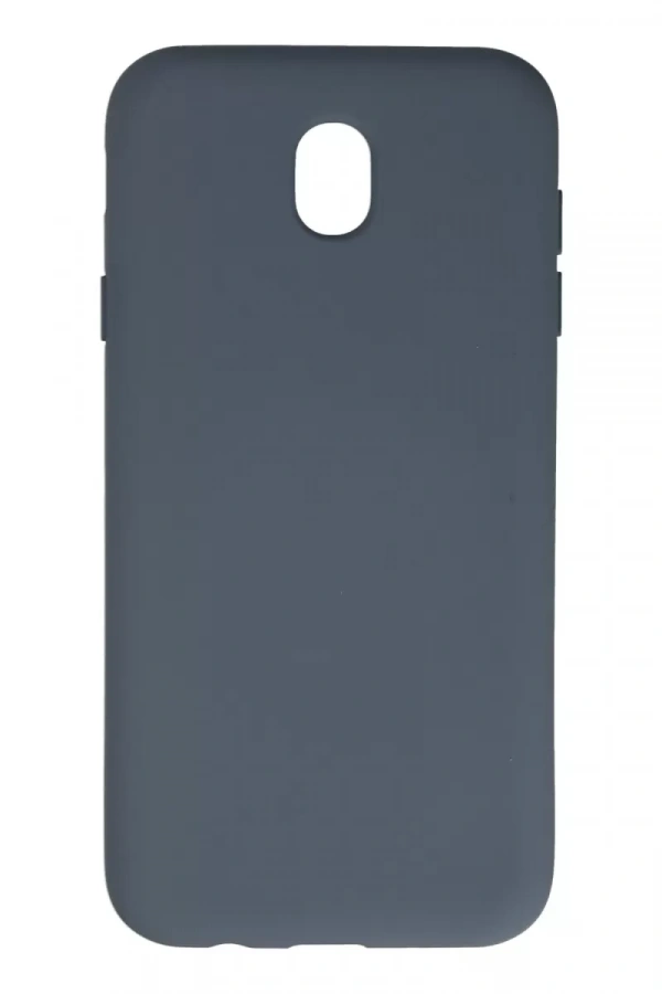 Samsung Galaxy J7 Pro / J730 Kılıf Nano içi Kadife Silikon - Gri