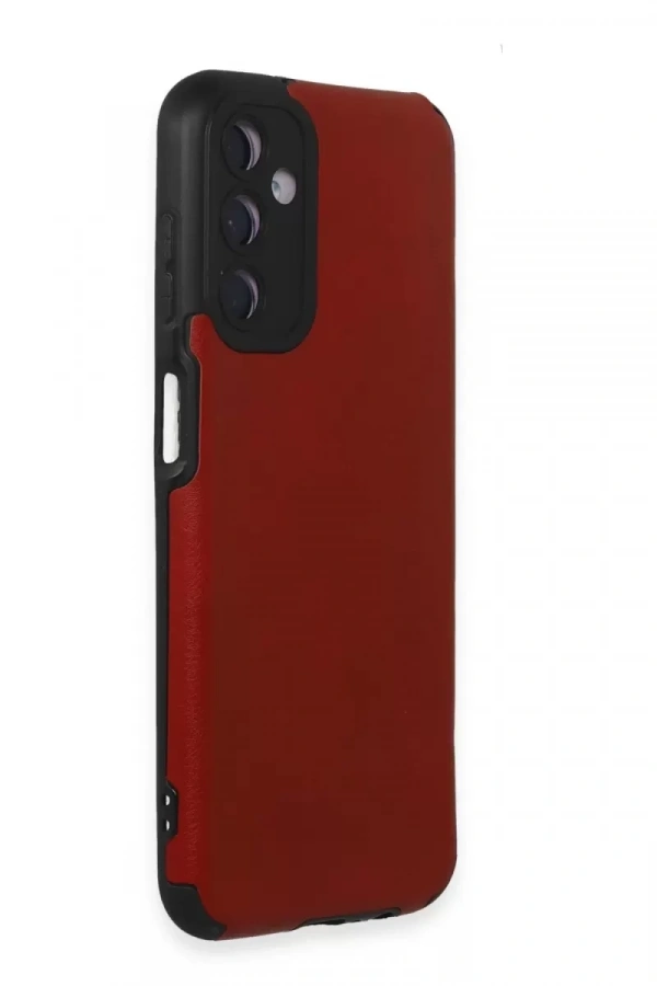 Samsung Galaxy M14 5G Kılıf Loop Deri Silikon - Kırmızı