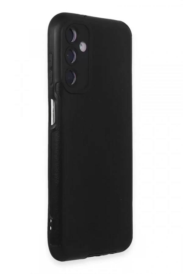 Samsung Galaxy M14 5G Kılıf Loop Deri Silikon - Siyah