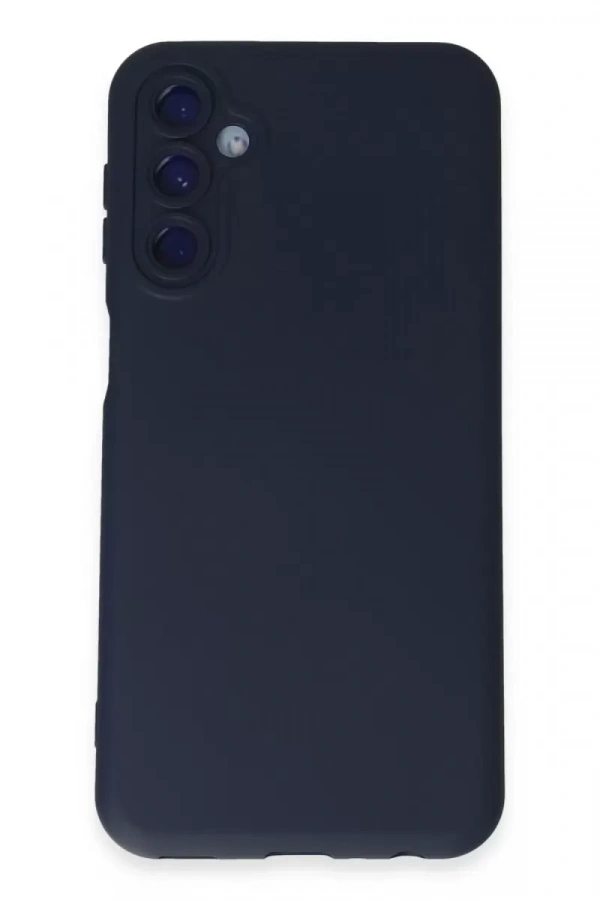 Samsung Galaxy M14 5G Kılıf Nano içi Kadife Silikon - Lacivert
