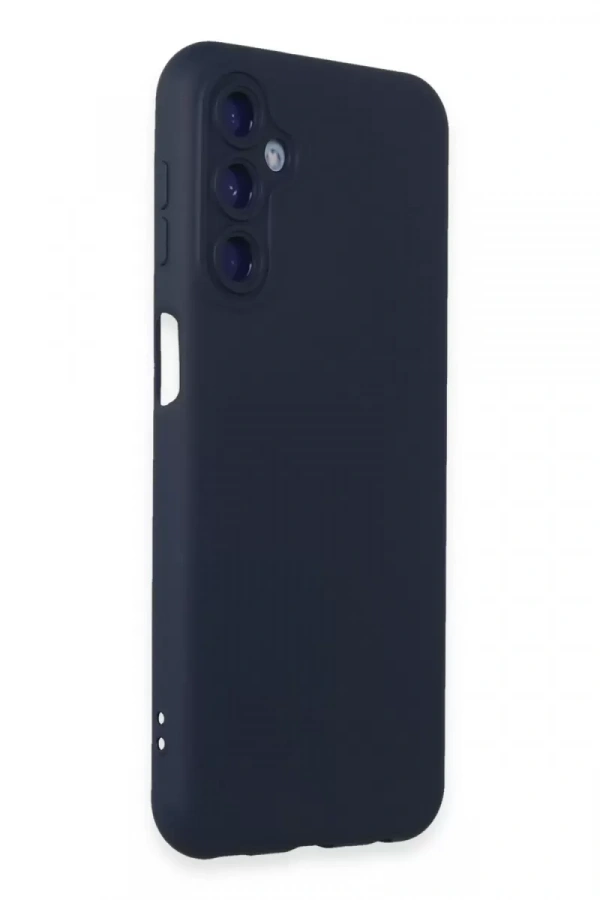 Samsung Galaxy M14 5G Kılıf Nano içi Kadife Silikon - Lacivert