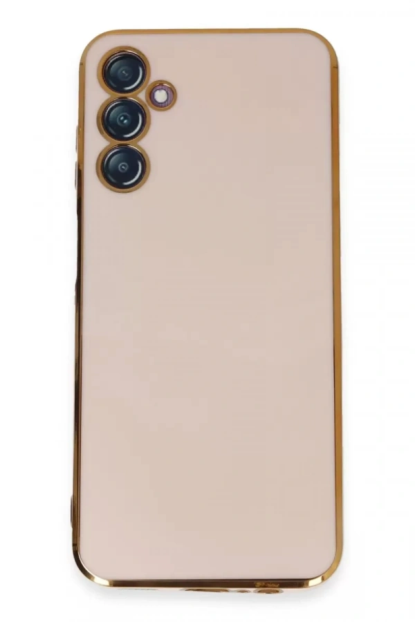 Samsung Galaxy M14 5G Kılıf Volet Silikon - Pembe
