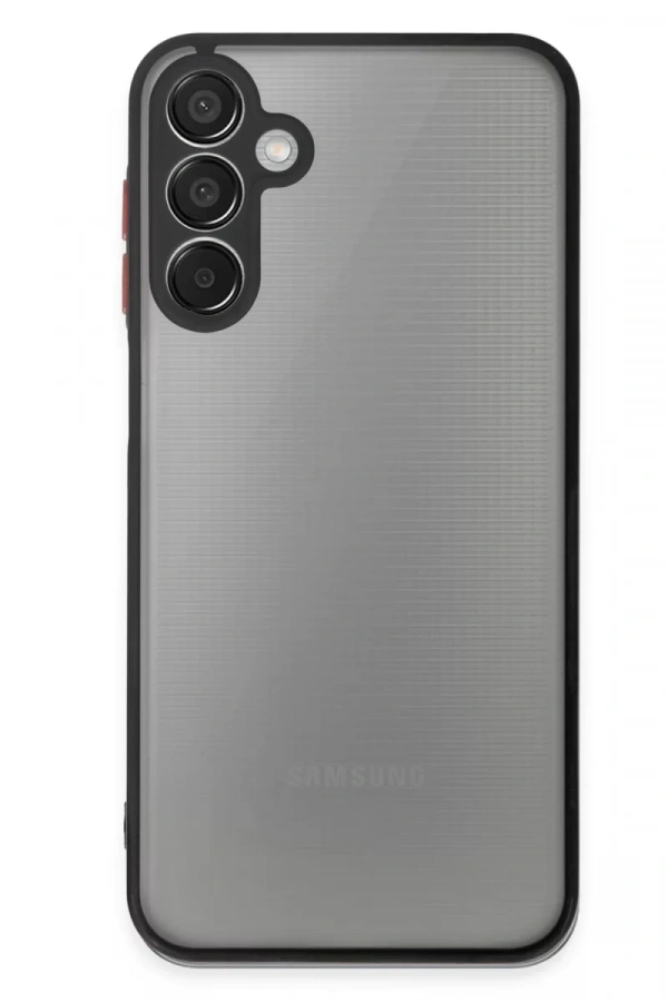 Samsung Galaxy M15 Kılıf Montreal Silikon Kapak - Siyah