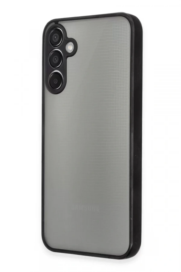 Samsung Galaxy M15 Kılıf Montreal Silikon Kapak - Siyah