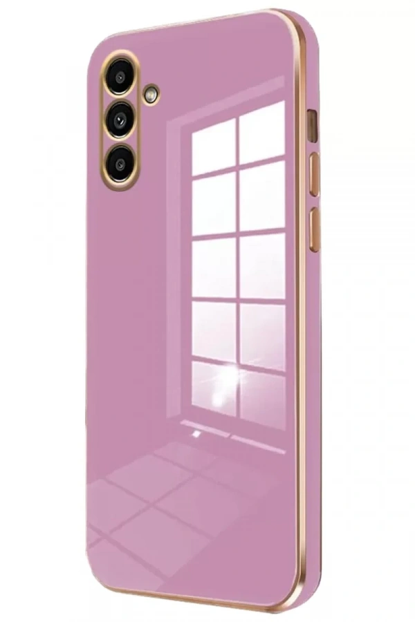 Samsung Galaxy M15 Kılıf Volet Silikon - Mor