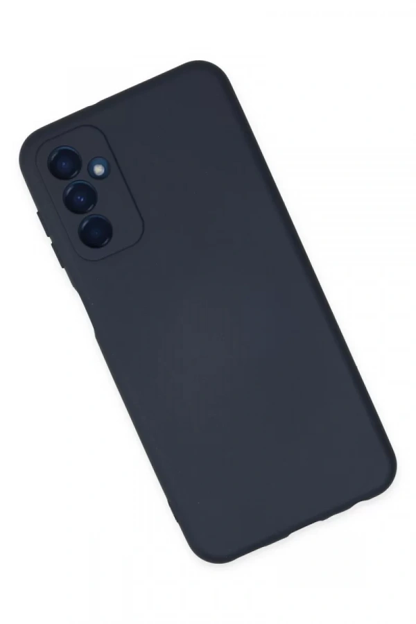 Samsung Galaxy M23 Kılıf Nano içi Kadife Silikon - Lacivert
