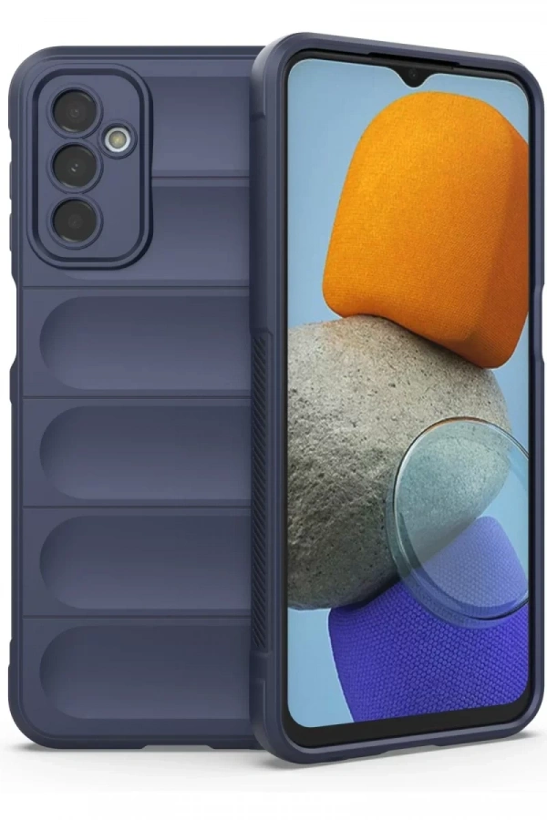 Samsung Galaxy M23 Kılıf Optimum Silikon - Lacivert