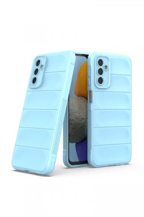 Samsung Galaxy M23 Kılıf Optimum Silikon - Sky Blue