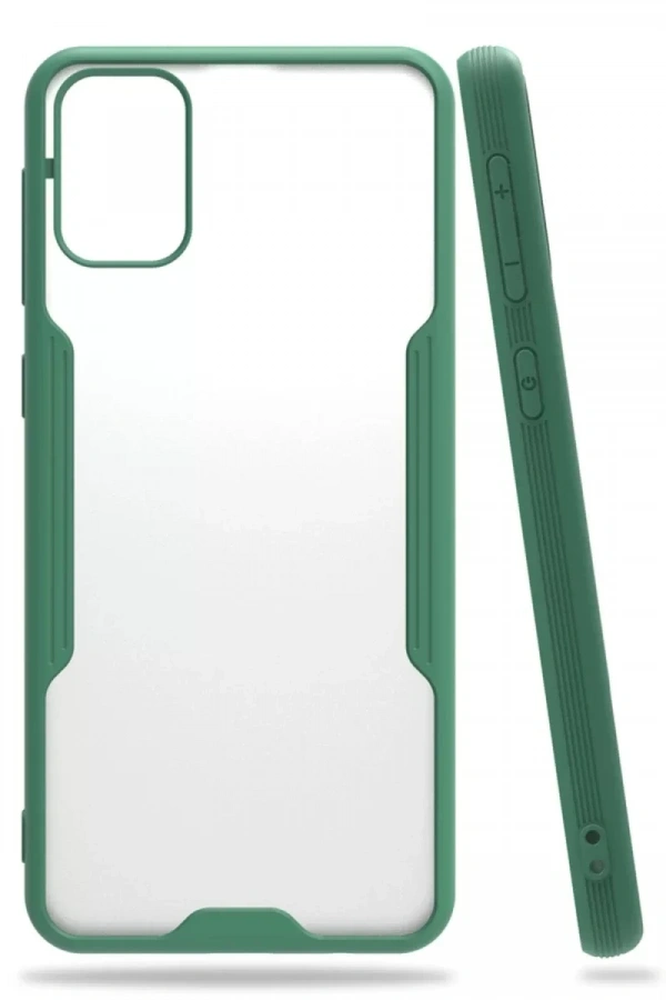 Samsung Galaxy M31 Kılıf Platin Silikon - Yeşil