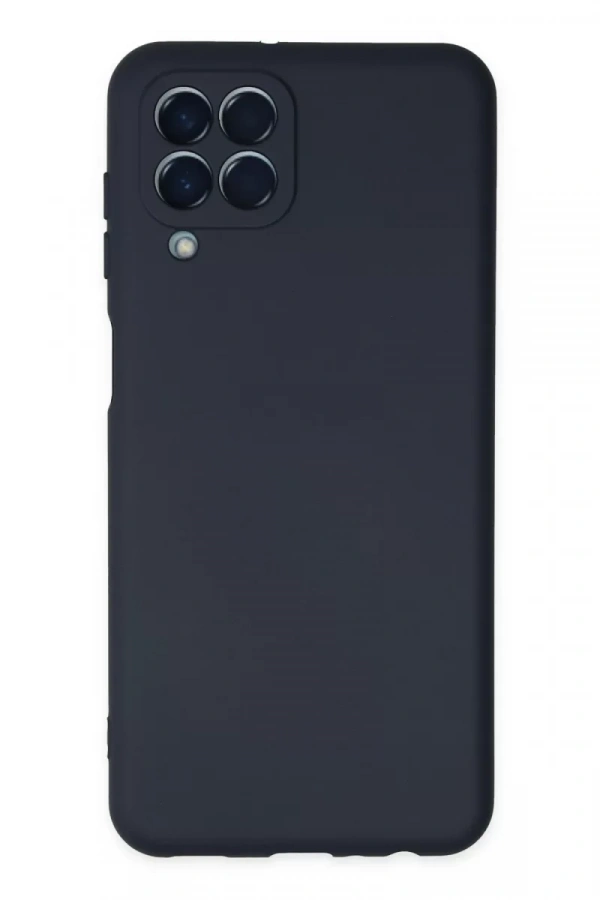 Samsung Galaxy M33 Kılıf Nano içi Kadife Silikon - Lacivert