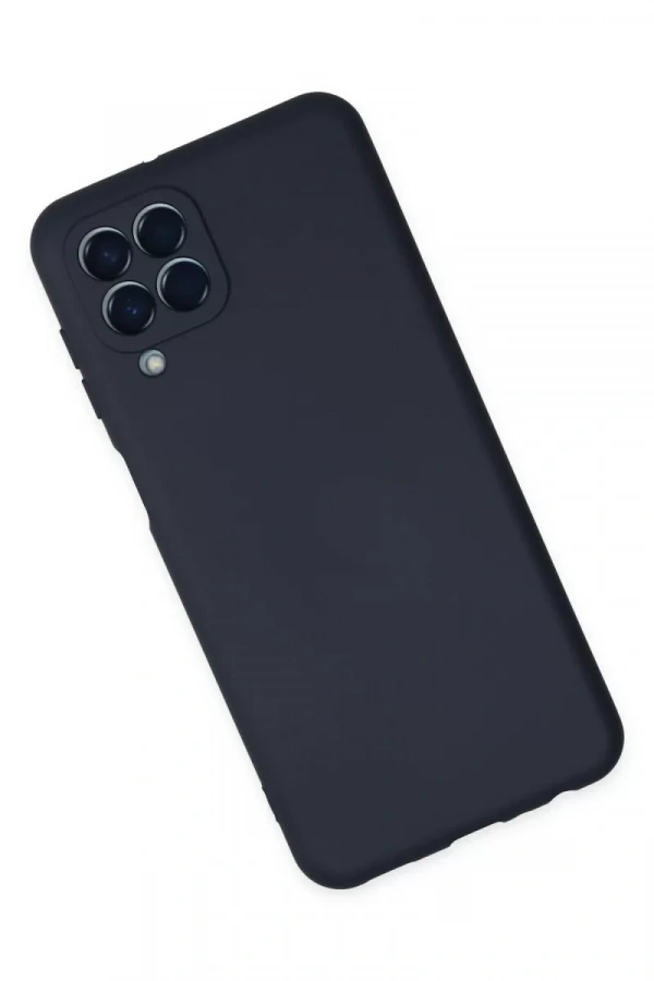 Samsung Galaxy M33 Kılıf Nano içi Kadife Silikon - Lacivert