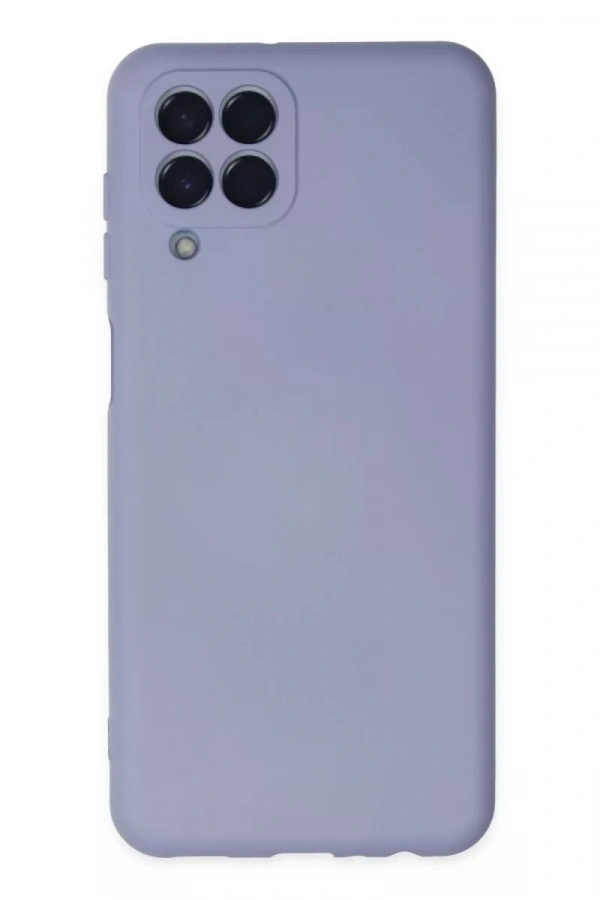 Samsung Galaxy M33 Kılıf Nano içi Kadife Silikon - Lila