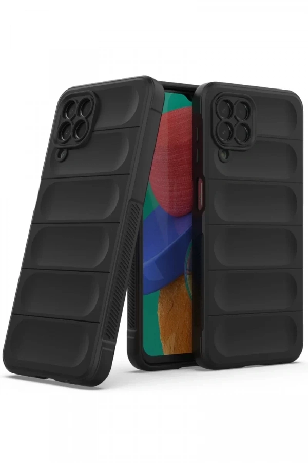 Samsung Galaxy M33 Kılıf Optimum Silikon - Siyah