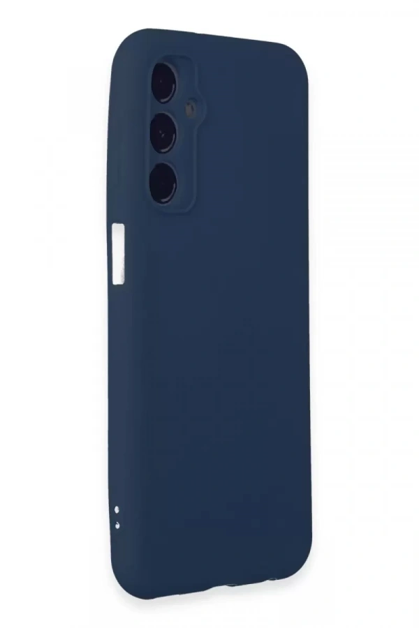 Samsung Galaxy M34 5G Kılıf First Silikon - Lacivert