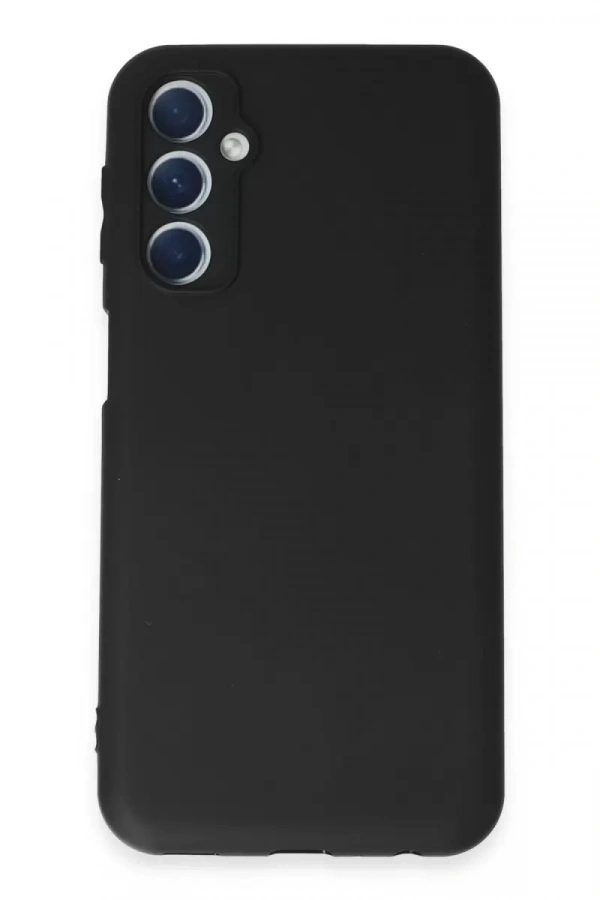 Samsung Galaxy M34 5G Kılıf First Silikon - Siyah