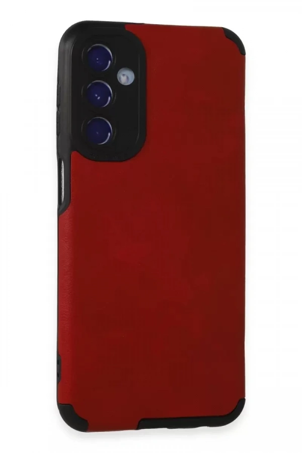 Samsung Galaxy M34 5G Kılıf Loop Deri Silikon - Kırmızı