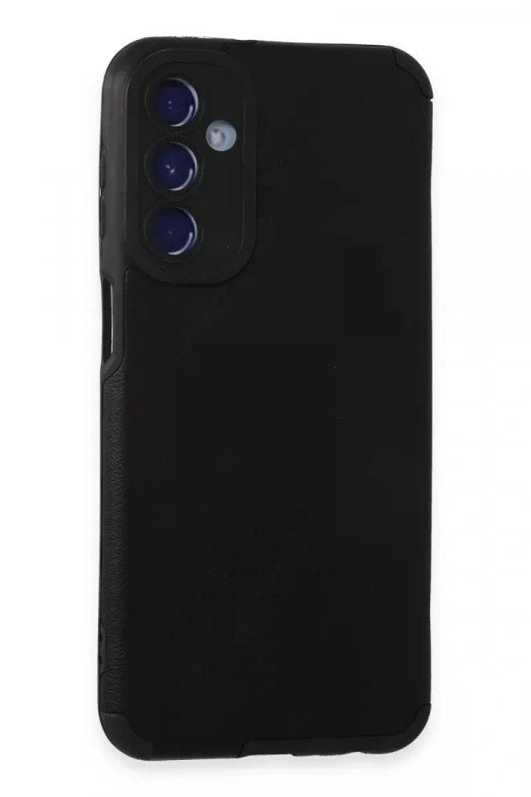 Samsung Galaxy M34 5G Kılıf Loop Deri Silikon - Siyah