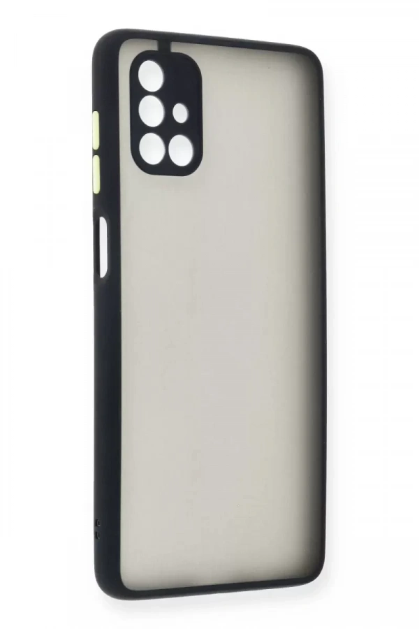Samsung Galaxy M51 Kılıf Montreal Silikon Kapak - Lacivert