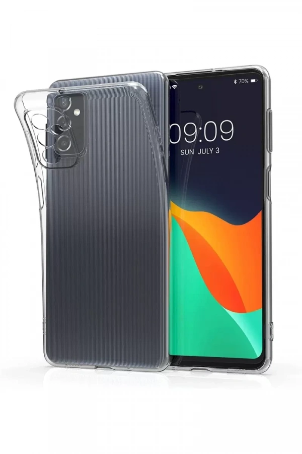 Samsung Galaxy M52 5G Kılıf Lüx Şeffaf Silikon