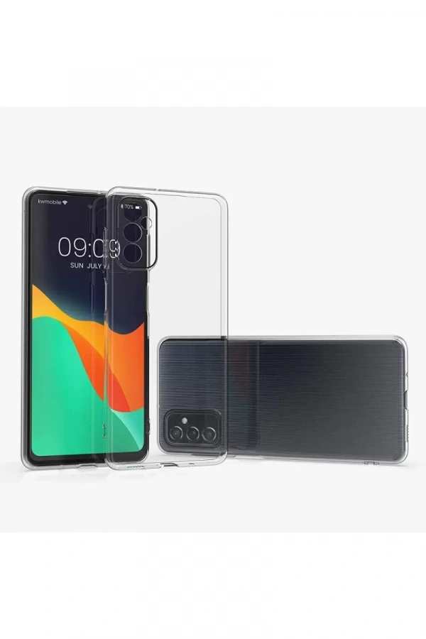 Samsung Galaxy M52 5G Kılıf Lüx Şeffaf Silikon