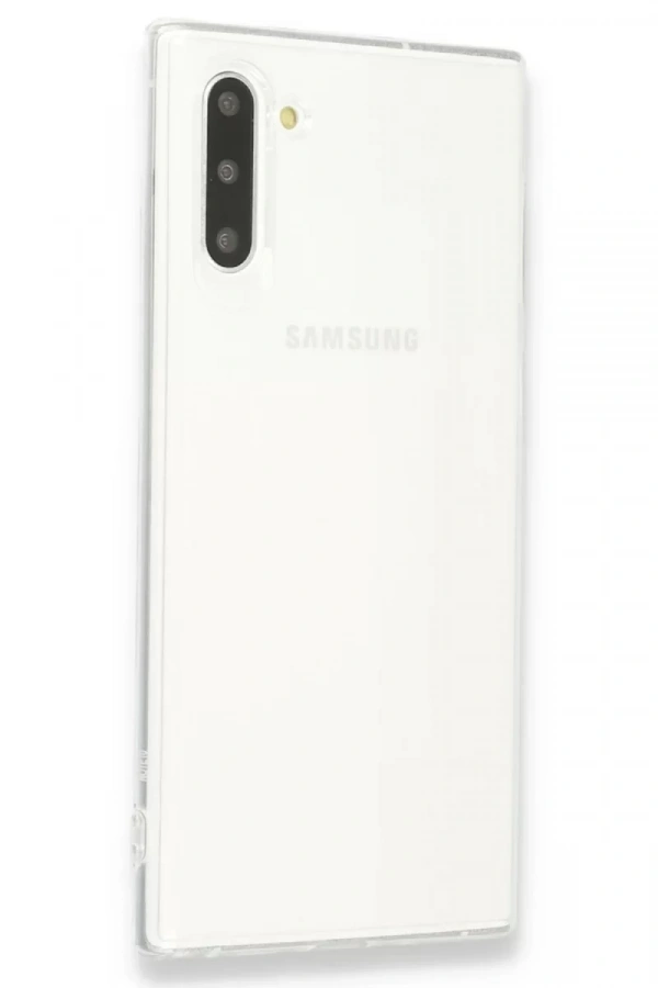Samsung Galaxy Note 10 Kılıf Lüx Şeffaf Silikon