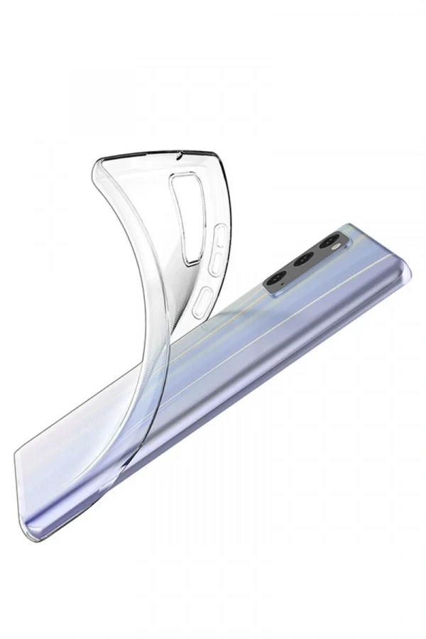 Samsung Galaxy Note 20 Kılıf Lüx Şeffaf Silikon