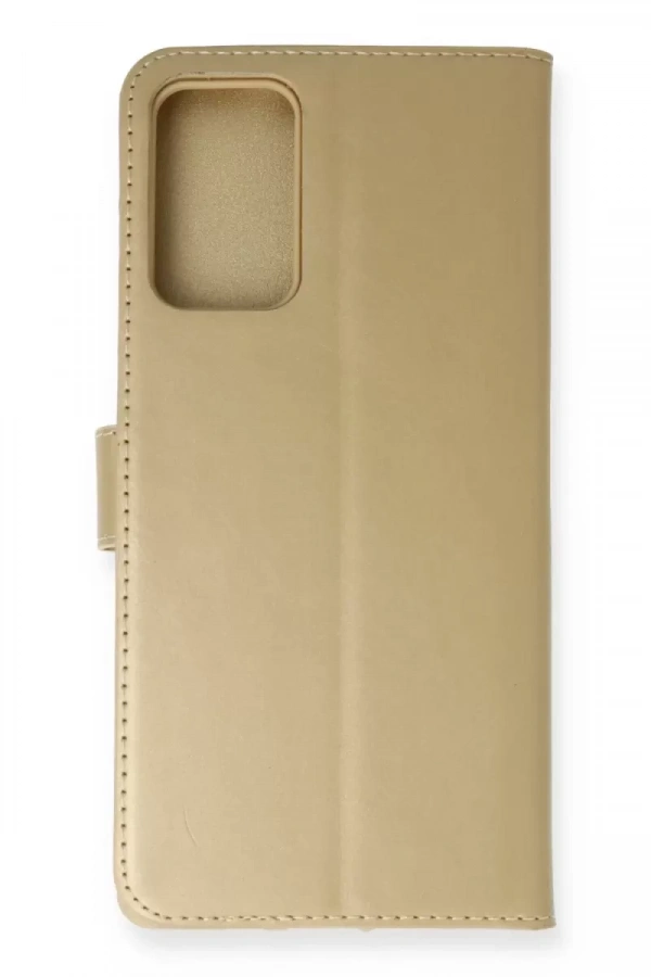 Samsung Galaxy Note 20 Kılıf Trend S Plus Kapaklı Kılıf - Gold