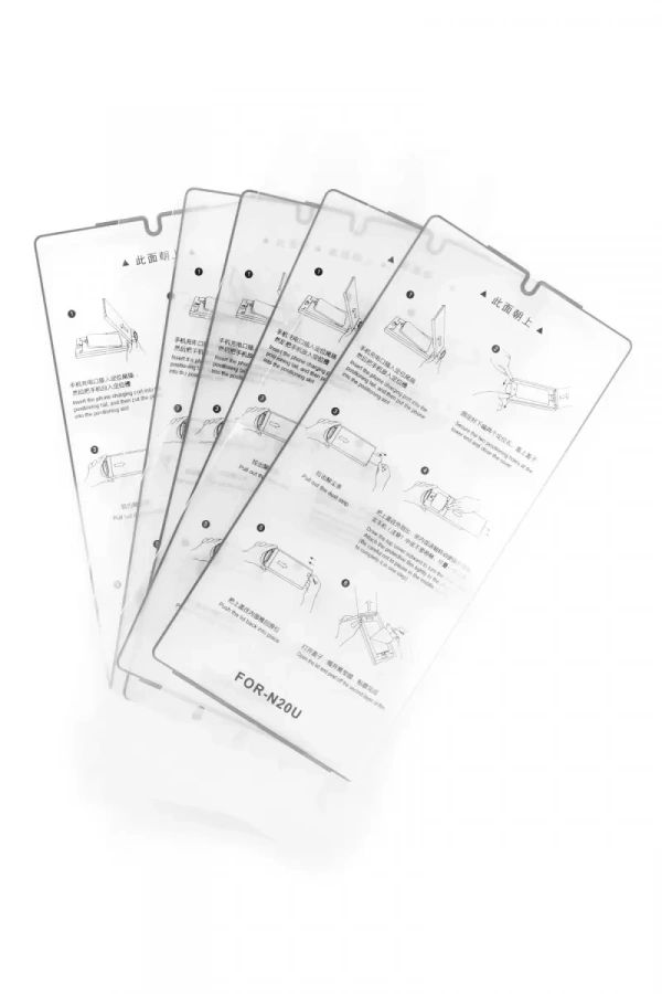 Samsung Galaxy Note 20 Ultra 5in1 Fiber Polymer Nano Ekran Koruyucu