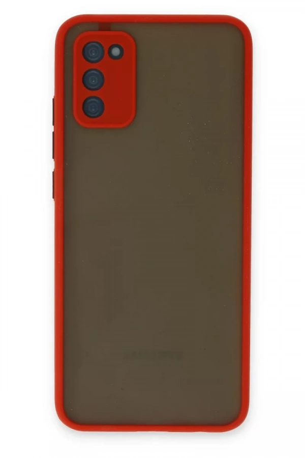 Samsung Galaxy S20 FE Kılıf Montreal Silikon Kapak - Kırmızı