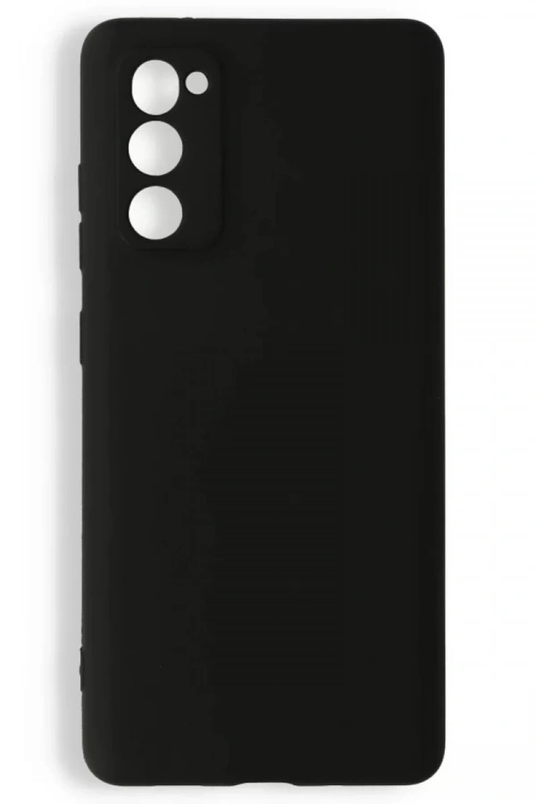 Samsung Galaxy S20 FE Kılıf Nano içi Kadife Silikon - Siyah