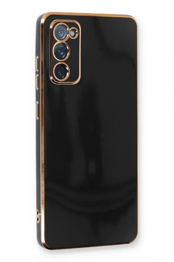 Samsung Galaxy S20 FE Kılıf Volet Silikon - Siyah