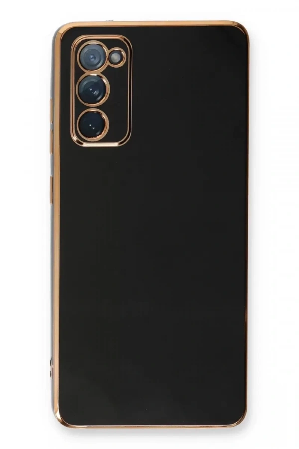 Samsung Galaxy S20 FE Kılıf Volet Silikon - Siyah
