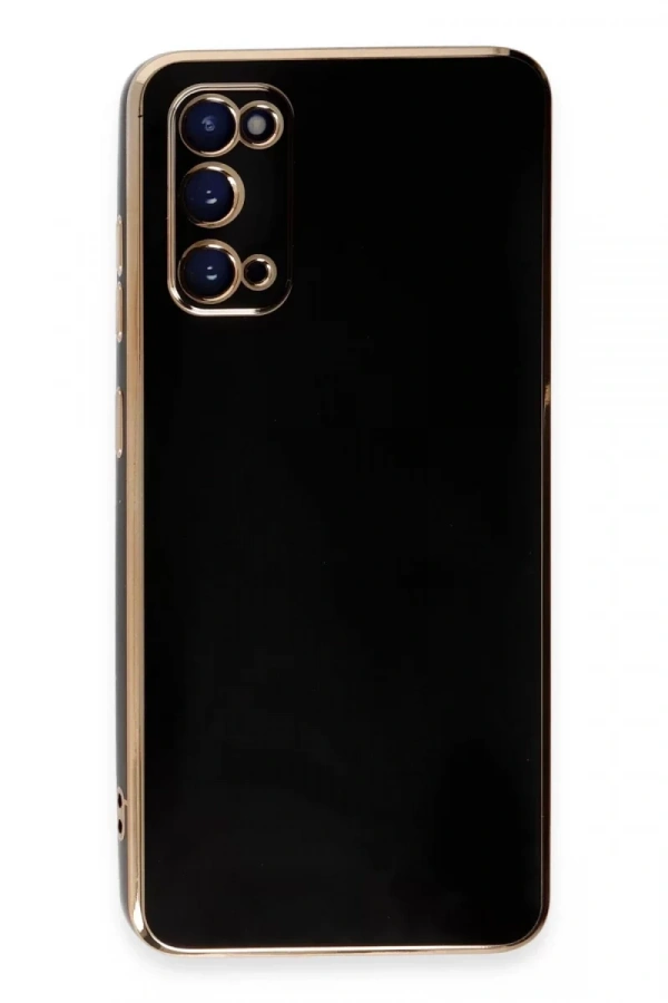 Samsung Galaxy S20 Kılıf Volet Silikon - Siyah